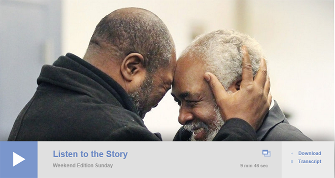Exonerees Wiley Bridgeman and Ricky Jackson featured on NPR's Weekend Edition